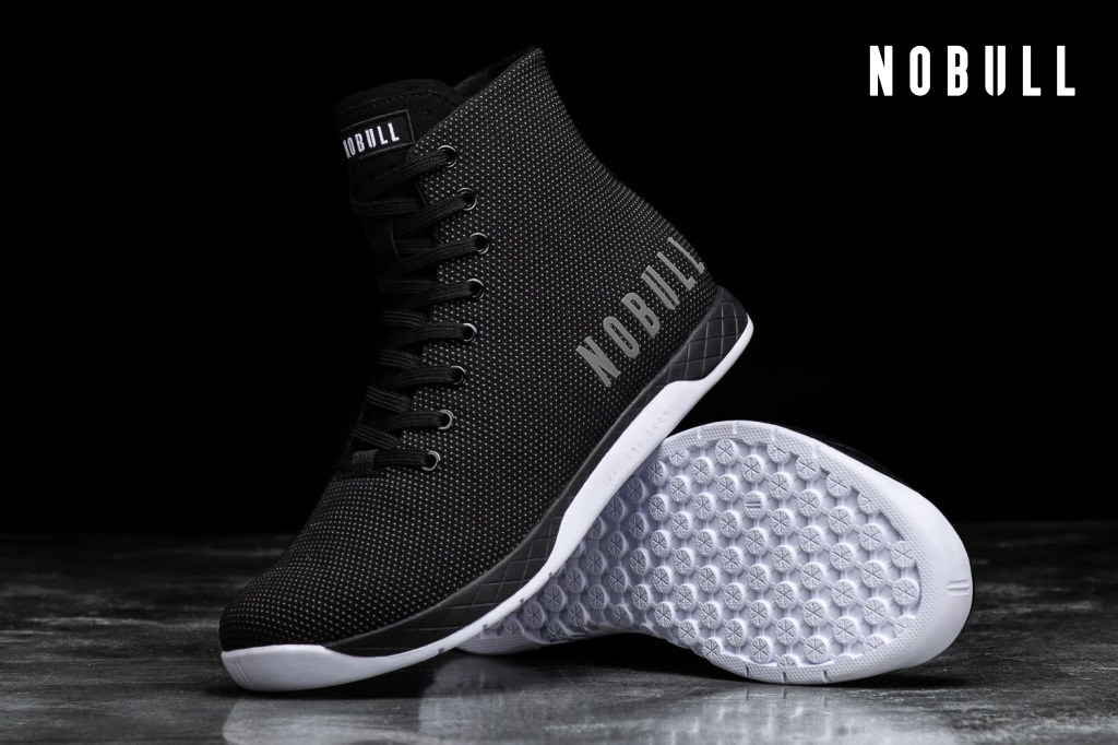 NOBULL High Top Trainers Singapore Sale Mens NOBULL SuperFabric Black NOBULL Singapore